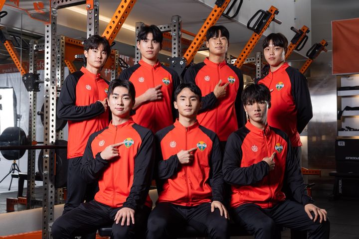 [서울=뉴시스] 프로축구 K리그1 강원FC의 신인 선수들. (사진=강원FC 제공) *재판매 및 DB 금지