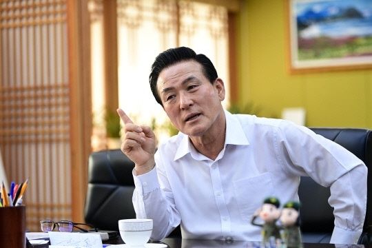 [논산=뉴시스] 백성현 충남 논산시장. (사진=뉴시스 DB). photo@newsis.com *재판매 및 DB 금지