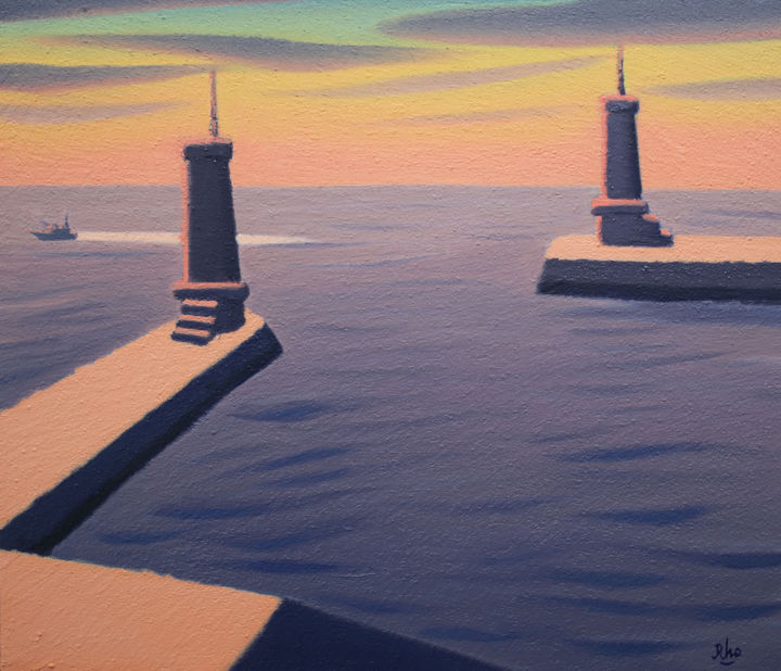 갤러리서림, 노태웅 '떠나가는 배' *재판매 및 DB 금지