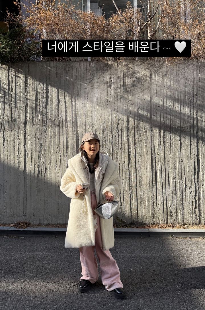 장윤주, 붕어빵 딸 비율에 깜짝 "너에게 배운다"