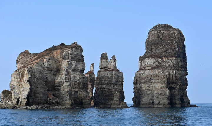인천 백령도 두무진 전경. (사진=인천시 제공) *재판매 및 DB 금지