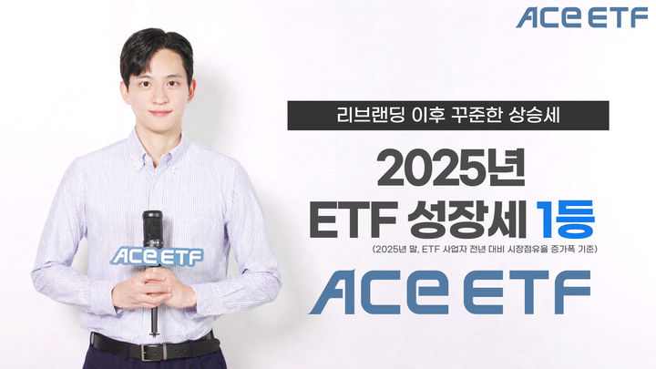 한투운용 "ACE ETF, 지난해 시장점유율 상승폭 1위"