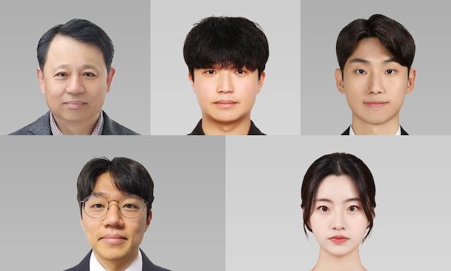 [서울=뉴시스] (왼쪽 위부터 시계방향으로) 서강대 컴퓨터공학과 구명완 교수, 인공지능협동과정 이인성, 정태영, 이윤경, 한민수 석사과정생. (사진=서강대 제공) 2026.01.05. photo@newsis.com *재판매 및 DB 금지