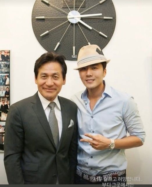 태진아 아들 이루, 안성기 애도 "너무 슬프고 허망해"