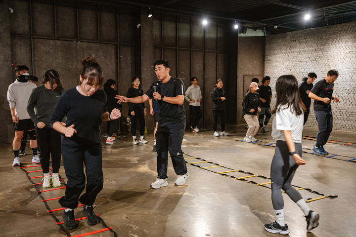 [서울=뉴시스] 대한육상연맹 러닝 클래스 현장. (사진=대한육상연맹 제공) *재판매 및 DB 금지
