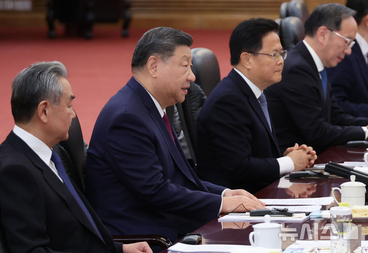 이재명 대통령, 한중 새해 첫 정상외교 경주 이어 두달만에 두번째 회담 [뉴시스Pic]