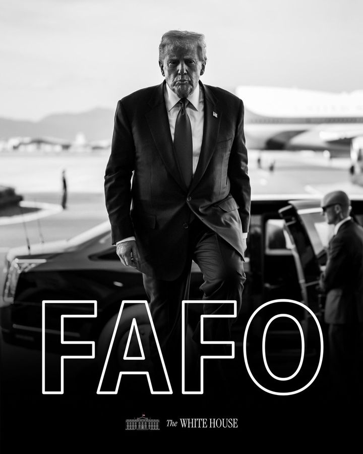 "까불어봐", "서반구는 우리것" 거침없는 트럼프 정부 SNS