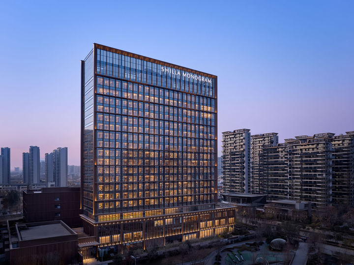 [서울=뉴시스] 신라모노그램 시안 호텔 전경.(사진=호텔신라 제공) *재판매 및 DB 금지