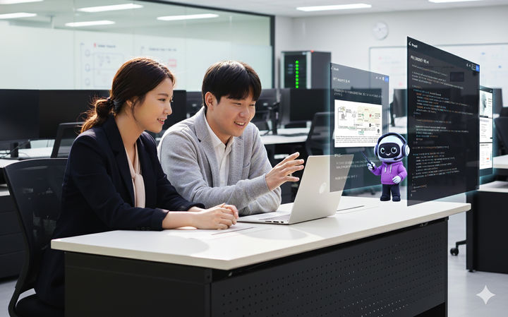 SK AX의 ‘AI 역량 인증 플랫폼’이 정부공인을 받았다. (사진=SK AX 제공) *재판매 및 DB 금지