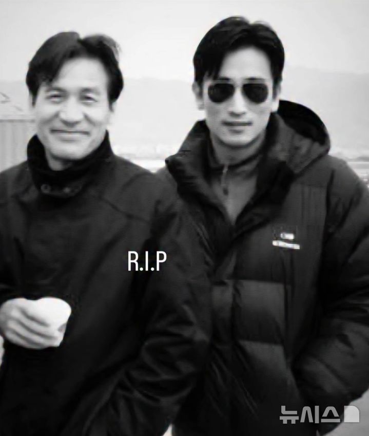 [서울=뉴시스] 배우 차인표가 고(故) 안성기를 추모했다. 2026.01.06. (사진 = 차인표 인스타그램 캡처) photo@newsis.com *재판매 및 DB 금지