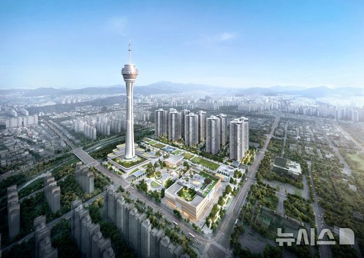 [전주=뉴시스]윤난슬 기자 = 대한방직 조감도. (사진=전주시 제공) photo@newsis.com