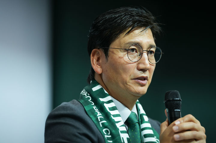 [서울=뉴시스] 프로축구 K리그1 전북 현대에 부임한 정정용 감독. (사진=전북 현대 제공) *재판매 및 DB 금지
