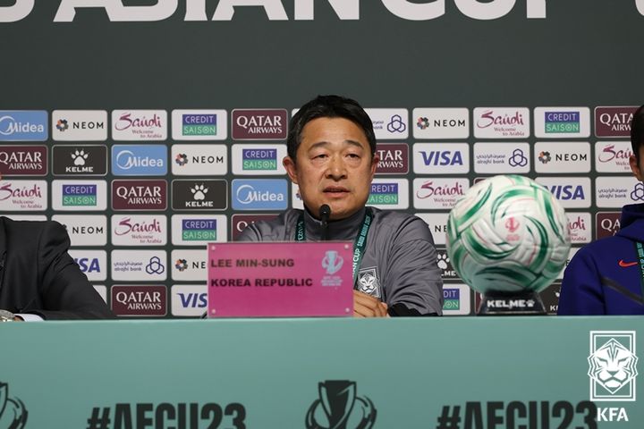 [서울=뉴시스] 이민성 감독. (사진=대한축구협회 제공) *재판매 및 DB 금지