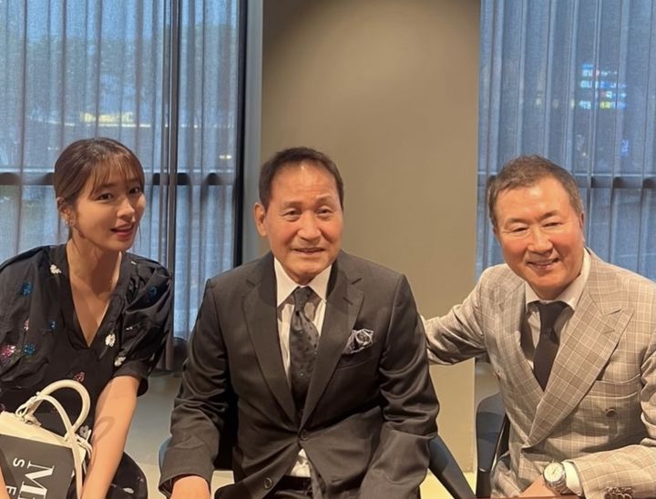 [서울=뉴시스] 이민정, 안성기. (사진 = 인스타그램 캡처) 2026.01.07. photo@newsis.com *재판매 및 DB 금지