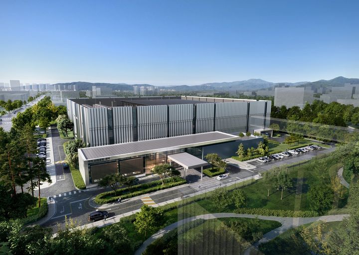 국가 AI컴퓨팅센터 조감도/투시도 예시 (사진=삼성SDS 제공) *재판매 및 DB 금지