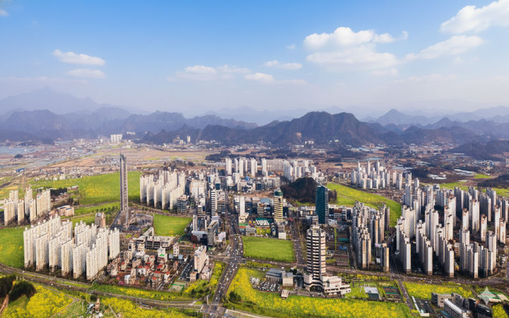 [나주=뉴시스] 공공기관 추가 이전 기대감 높아지고 있는 빛가람 나주혁신도시 전경. (사진=뉴시스DB) photo@newsis.com *재판매 및 DB 금지