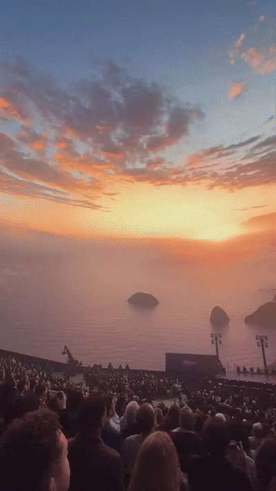 [라스베이거스=뉴시스]이현주 기자 = 레노버가 6일(현지시간) 미국 라스베이거스 스피어에서 테크 월드 행사를 열었다. lovelypsyche@newsis.com