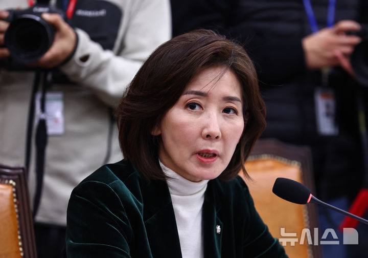 나경원 "쿠팡에 정치적 드잡이…정부, 미국 신뢰 잃어"