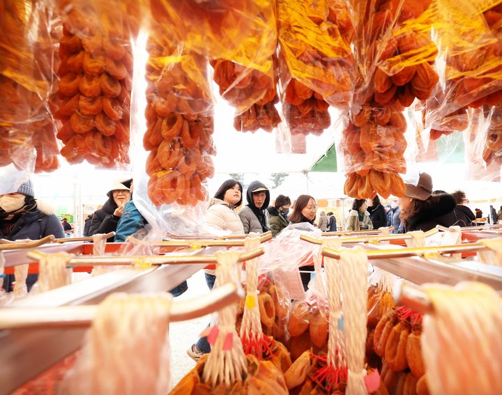 [함양=뉴시스] 지난해 지리산함양 고종시곶감 축제 (사진=함양군 제공) 2026. 01. 08. photo@newsis.com *재판매 및 DB 금지