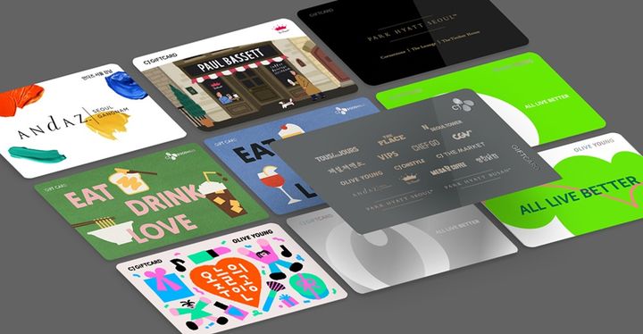 [서울=뉴시스] CJ올리브네트웍스는 올해부터 이마트 24에서도 라이프스타일 결제 솔루션 'CJ기프트카드'를 사용할 수 있다고 밝혔다. (사진=CJ올리브네트웍스 제공) *재판매 및 DB 금지