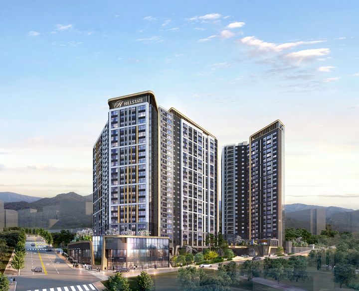 [서울=뉴시스] 힐스테이트 물금센트럴 투시도. (사진=현대엔지니어링 제공) 2026.01.09. photo@newsis.com *재판매 및 DB 금지