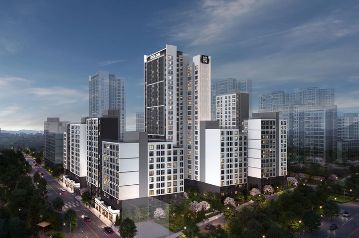 코오롱글로벌, 마장동·면목동 모아타운 수주…'하늘채 타운' 조성