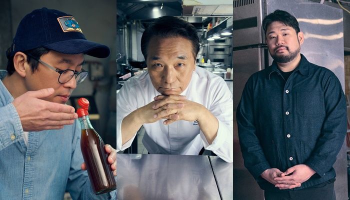 왼쪽부터 최강록, 후덕죽, 요리괴물