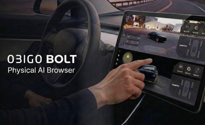 오비고 볼트(OBIGO BOLT) 피지컬 AI 브라우저 구동 예시 화면 (사진=오비고) *재판매 및 DB 금지
