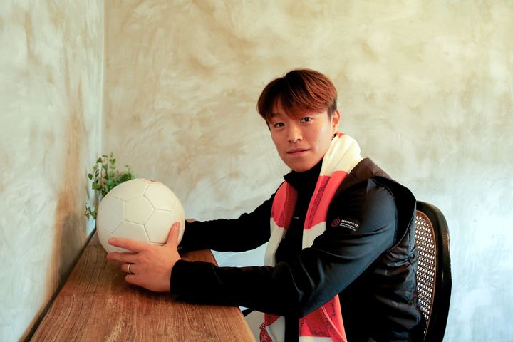 [서울=뉴시스] 프로축구 K리그1 강원FC의 고영준. (사진=강원FC 제공) *재판매 및 DB 금지