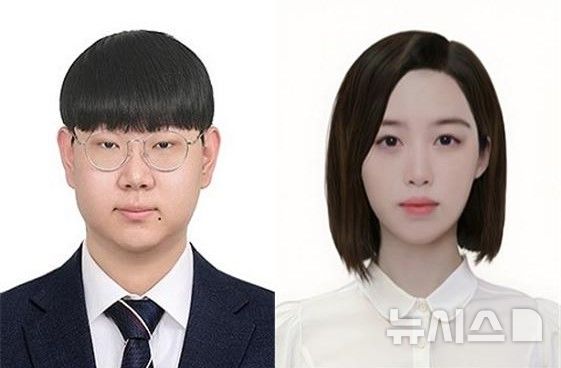 [창원=뉴시스]제38회 안경사 국가시험에서 공동 수석을 차지한 마산대학교 안경학과 3학년 유상혁·한경선 학생.(사진=마산대 제공) 2026.01.09. photo@newsis.com