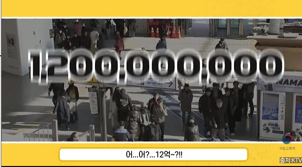 KTX 운행 21년 누적 이용객 12억명 돌파…지구 1만8000바퀴 돌았다[짤막영상]