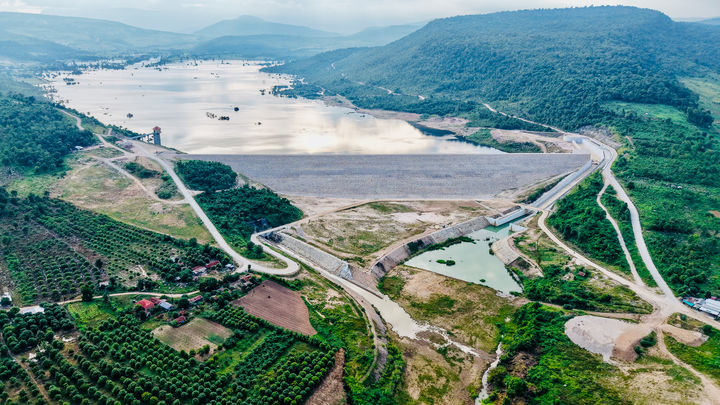 [대전=뉴시스] 캄보디아 다운트리댐. (사진=계룡건설 제공) 2026.01.09. photo@newsis.com *재판매 및 DB 금지