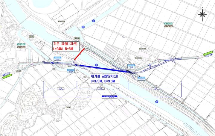 익산 난포교 2차로 교량으로 재가설 확정…금강권역 사업 반영