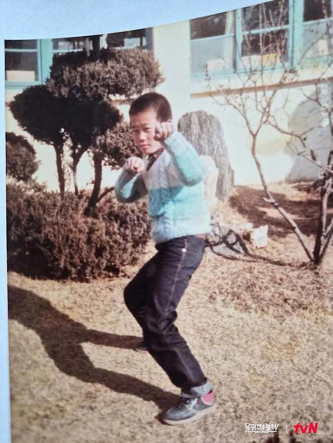 "아재맹수 임성근의 아기맹수 시절을 공개합니다"