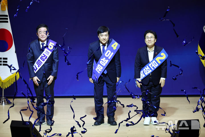 與, 신임 최고위원 '친명 1명·친청 2명' 선출…정청래 체제 탄력