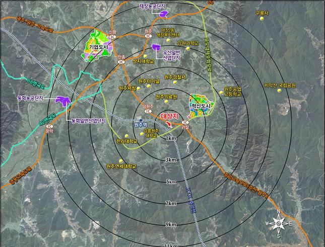 메가데이터 도시첨단산업단지 산업단지 위치도. *재판매 및 DB 금지