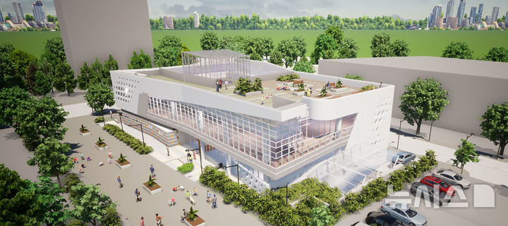 [성남=뉴시스]성남시 판교대장도서관 조감도(사진=성남시 제공)2026.01.12.photo@newsis.com