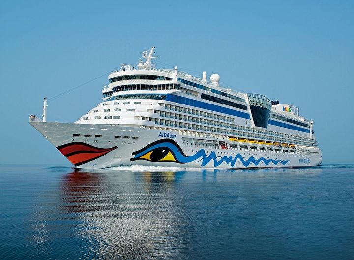 [부산=뉴시스] 아이다디바(AIDAdiva)호. (사진=아이다크루즈 사 제공) 2026.01.12. photo@newsis.com *재판매 및 DB 금지
