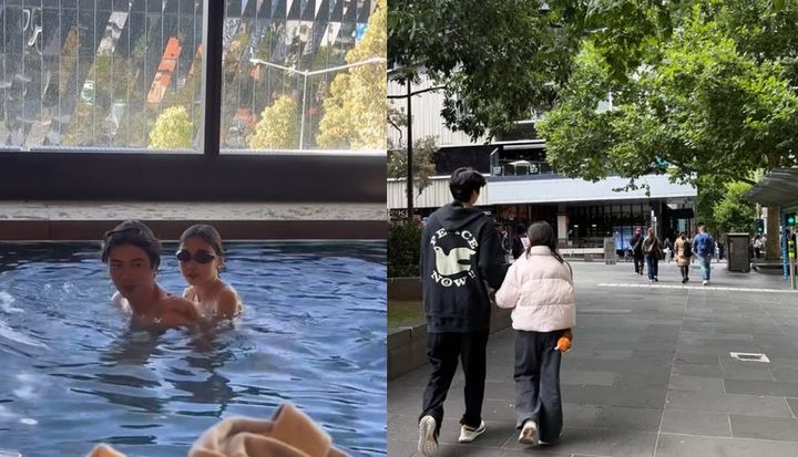 [뉴시스]기성용이 딸과 함께하는 '딸바보' 아빠의 모습을 보여 화제다. (사진 = 한혜진 인스타그램 캡처) *재판매 및 DB 금지