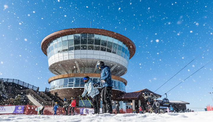 하이원리조트 스키장.(사진=강원랜드 제공) *재판매 및 DB 금지