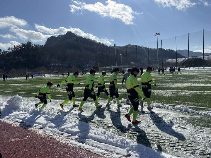[서울=뉴시스,] 대한민국체육인재개발원 대관 전지훈련. (사진=대한체육회). 2026.01.12. *재판매 및 DB 금지