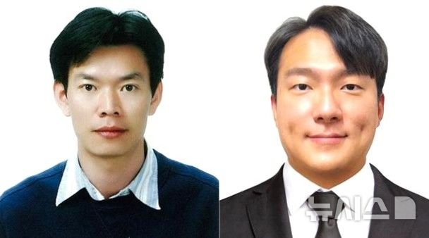 [포항=뉴시스] 송종욱 기자 = 포스텍 연구팀이 음이온과 희석제의 작용을 조절해 초고속 충·방전과 온도 구동이 가능한 듀얼 이온배터리(DIB) 전해액을 개발했다. 사진은 포스텍 화학과 박수진 교수(왼쪽)와 김성호 박사. (사진=포스텍 제공) 2026.01.12. photo@newsis.com