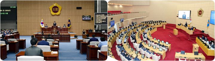 광주시의회와 전남도의회 본회의장. (사진=뉴시스DB) *재판매 및 DB 금지