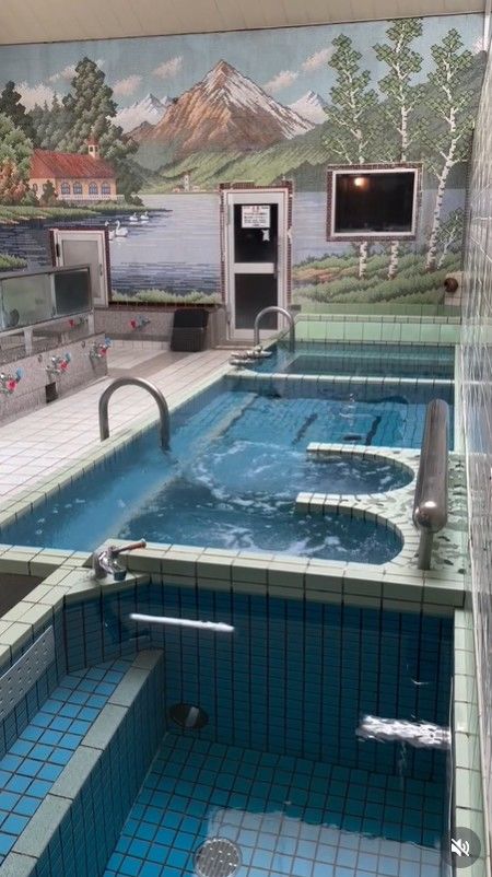 [서울=뉴시스]교토에 위치한 목욕탕 다이코쿠유 내부 모습.(사진출처: 다이코쿠유 인스타그램) 2026.01.12.