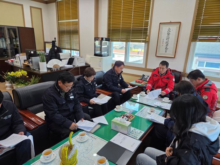 [합천=뉴시스] 합천군 부군수 산불예방 추진 상황 점검 방문 (사진=합천군 제공) 2026. 01. 13. photo@newsis.com *재판매 및 DB 금지