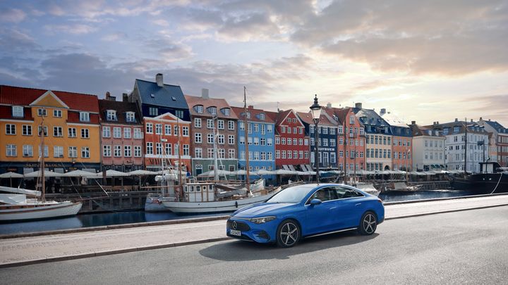 [서울=뉴시스] 메르세데스-벤츠 디 올-뉴 일렉트릭 CLA.의 모습. (사진=메르세데스-벤츠 제공) 202.1.13. photo@newsis.com *재판매 및 DB 금지