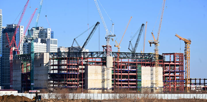 스타필드 청라 건설현장 전경. (사진=인천시 제공) *재판매 및 DB 금지