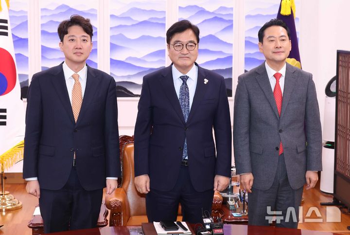 장동혁·이준석, 우 의장에 "15일 본회의 '2차특검법' 상정하지 말아야"