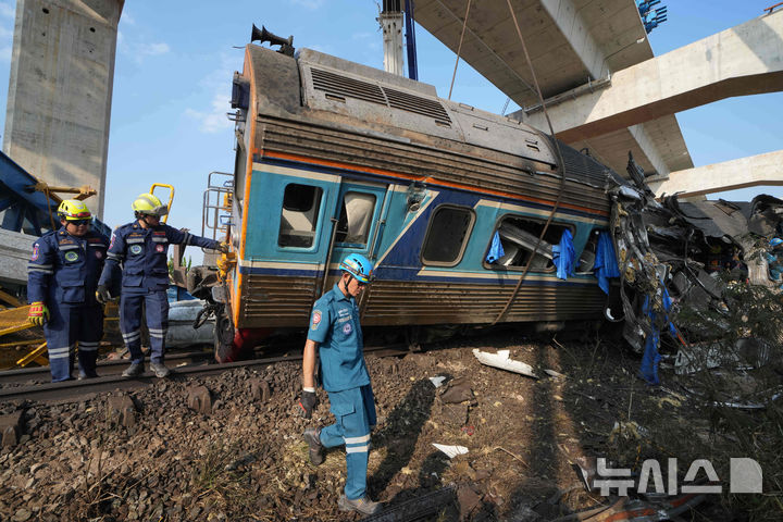 외교부 "태국 열차사고로 한국인 1명 사망 확인…영사조력 제공"