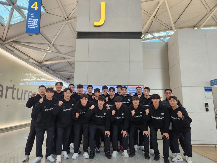 [서울=뉴시스] 한국 남자 핸드볼 국가대표팀. (사진=대한핸드볼협회 제공) *재판매 및 DB 금지